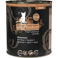Catz Finefood Pure 6 x 800 g - Villsvin