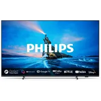 Philips 65PML8709 - 65 Diagonalklasse LED-bakgrunnsbelyst LCD TV - Smart TV - Google TV - 4K UHD (2160p) 3840 x 2160 - HDR - Quantum Dot, Mini-LED - antrasittgrå
