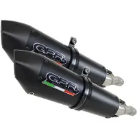 Gpr Exhaust Systems Gpe Anniversary Titanium Double Z 1000 Sx 17-19 Euro 4 Homologert Slip On Lyddemper