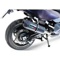 Gpr Exhaust Systems Furore Evo4 Nero Sym Maxsym Tl 508 2021-2024 E5 Oval Homologert Slip On Lyddemper