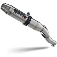 Gpr Exhaust Systems Deeptone Inox Fantic Motor Xef 125 Competition 4t 2021-2023 E5 Round Homologert Slip On Lyddemper
