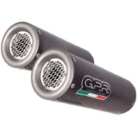 Gpr Exhaust Systems M3 Poppy Honda Vtr 1000 Sp-1 Rc51 00-01 Ref:h.48.m3.pp Stainless Steel Slip On Homologert Lyddemper
