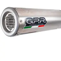 Gpr Exhaust Systems M3 Cf Moto 700 Cl-x Sport 22-24 Ref:e5.cf.16.m3.inox Stainless Steel Slip On Homologert Lyddemper