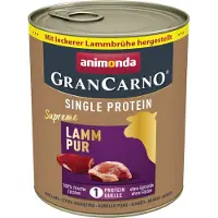 Animonda GranCarno Adult Single Protein Supreme 24 x 800 g - Lam Pur