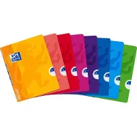 Oxford Hamelin Stiftede Notatbøker A5 Random 35 Med Marg Plastomslag Openflex 48 Ark Assorterte Farger Assortert 10 Enheter