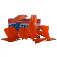 Polisport Enduro Ktm Exc/exc-f/xc-w/xcf-w 01-02 90101 Plastsett