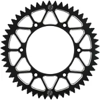 Holeshot 154l-520-48bl 520 Chain Aluminium Bakre Tannhjul