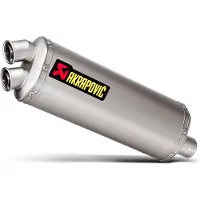 Akrapovic Slip-on Line Honda Crf 1000l Africa Twin 16-18 S-h10so16-wt Ikke-homologert Slip-on Lyddemper