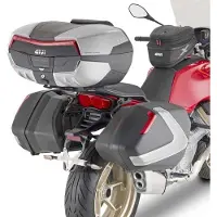 Givi Moto Guzzi V100 Mandello 1000 2022-2023 V35/v37 Monokey Montering Av Sidevesker