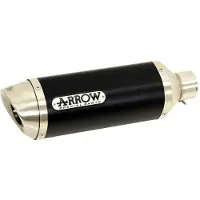 Arrow Thunder Aluminium Dark Yamaha Mtx 850 Niken ´18-20 Homologert Lyddemper