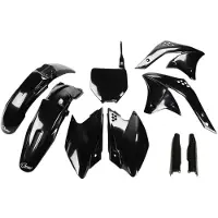 Ufo Kawasaki Kxf 250 2006-2006 Kakit204f-001 Fork Protectors & Plastsett