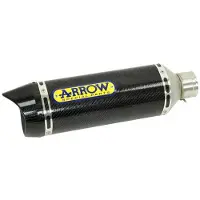 Arrow Thunder Carbon With Carbon End Cap Honda Cb 125 R ´18-20 Homologert Lyddemper