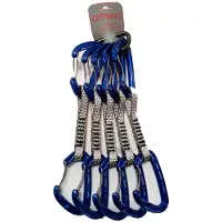 Qi´roc Elektra Recto Clip+curvo Clip+exprés Dyneema 12x120 Mm+mini Karabinkrok 5 Enheter