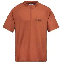 Dolomite Cristallo merino Zip Kortarmet T-skjorte