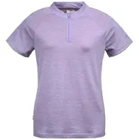 Dolomite Cristallo merino Zip Kortarmet T-skjorte
