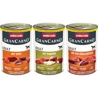 Animonda GranCarno Original Adult 6 x 400 g - Blandet: 3 kraftige varianter