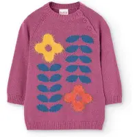 Boboli Knitwear Kjole Med Lange Ermer