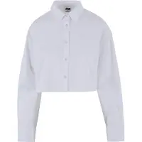 Urban Classics Cropped Oversize Langermet Bluse