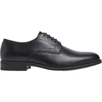 Hackett London for man. HMS21407 Duke Master leather shoes black (42), Flat, Laces, Casual, Party, Classic