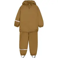 CeLaVi Regntøy m. Fleece - Resirkuler PU - Gummi - - 130 - Regntøy