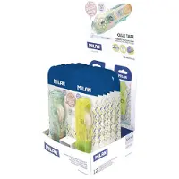 Milan Displayboks 12 Blisterpakninger Tape New Look-serien 8.4x8 M