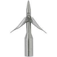 Salvimar Short Stainless Steel Harpoon Spydspiss 5 Enheter