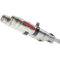 Gpr Exhaust Systems Deeptone Inox Dual Slip On Buell Xb 9 08-12 Reverse Line Cat Homologert Lyddemper