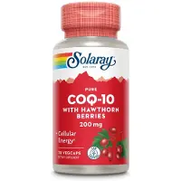 Solaray Pure Coq10 200mg Antioxidant Kapsler 30 Enheter