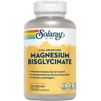 Solaray Magnesium Bisglycinate Minerals Kapsler 120 Enheter