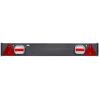 JBM Tilhengerfeste Med 2 Led-lys Og 2 Reflekser