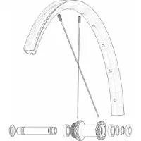 Mavic Front/rear Allroad Sl Road+ Landeveissykkel Felg