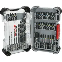 Bosch skrutrekkerbitssett PRO Slag- og metallbor 35 stk. (2608521U80)