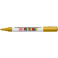 Zig Tusj - Vanntett - 1 mm - Gull - - OneSize - Tusj