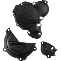 Polisport Ktm Sx/xc 250/300 23-24/husqvarna Tx300/tc250 23-24 Clutch Og Tenning Dekselbeskytter