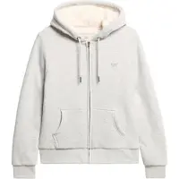 Superdry Essential Borg Lined Genser Med Hel Glidelås