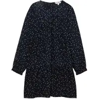 Tom Tailor 1039471 Allover Printed Kjole Med 3/4 Ermer