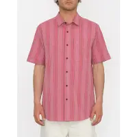Volcom Newbar Stripe Kortarmet Skjorte