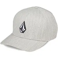 Volcom Full Stone Hthr Flexfit Caps grå