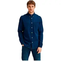 Selected Regrick Denim Skjorte Med Lange Ermer