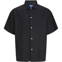 Jack & Jones Faro Linen Oversized Kortarmet Skjorte