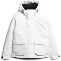Superdry for woman. W5011742A Ultimate Windbreaker JKT white (L), Casual, Recycled Polister, Sustainable