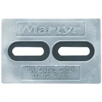 Martyr Anodes Mini Dykker Galvanisert Skroganode