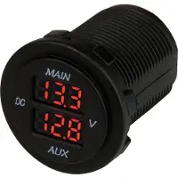 Sea-dog Line Dobbelt Voltmeter