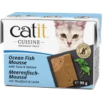 Catit Cuisine Mousse 12 x 90 g - Tunfisk med laks