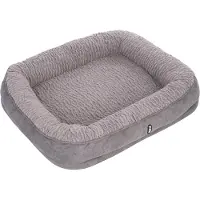 TIAKI Poolside Paws hundeseng Fossil - Størrelse L: L 75 x B 60 x H 14 cm