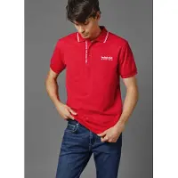 Red Bull Racing Tipped Logo Polo Kortermet Poloskjorte