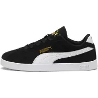 Puma Club II Sneakers Youth, Shoes, Black/White/Gold, 37