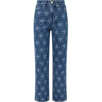 Pepe Jeans for woman. PL204831 Jeans Straight Hw Jacquard blue (27/30), Casual, Cotton, Denim, Sustainable