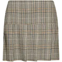 Superdry Vintage Tweed Pleat Mini Skjørt