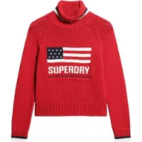 Superdry Americana Knit Genser Med Høy Hals
